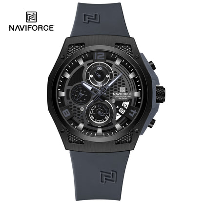 Naviforce Men Silicone Chrono 8051