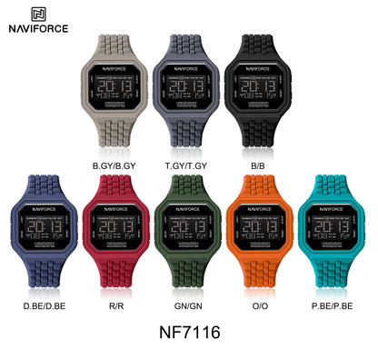 Naviforce Men Silicone 7116
