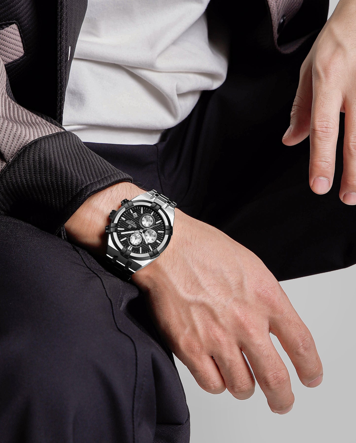 Naviforce Men Chrono 8042