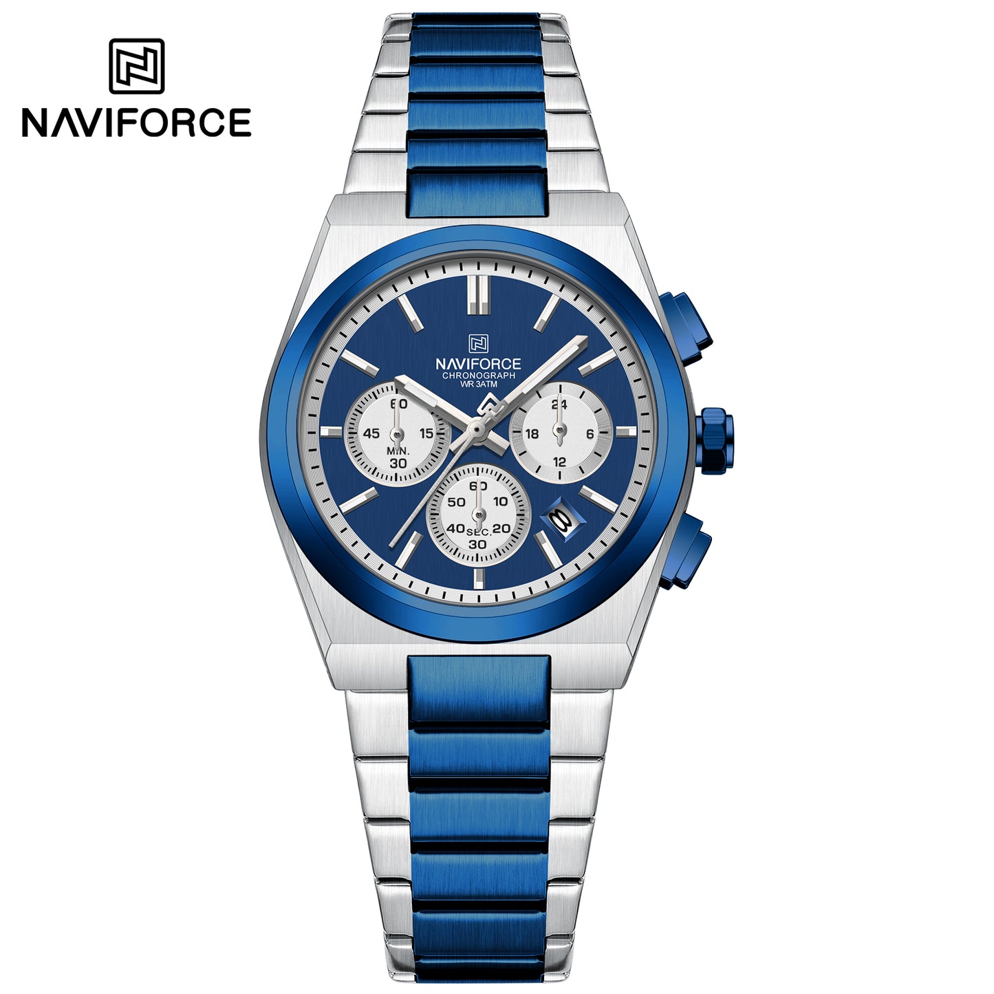 Naviforce Couple Chrono 8048
