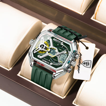 Poedagar Chrono Silicone E106