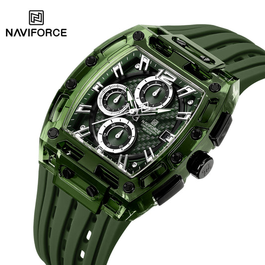 Naviforce Men Silicone Chrono 7105