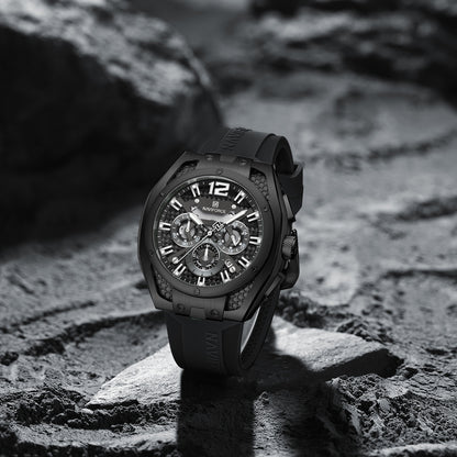 Naviforce Men Silicone Chrono 8063