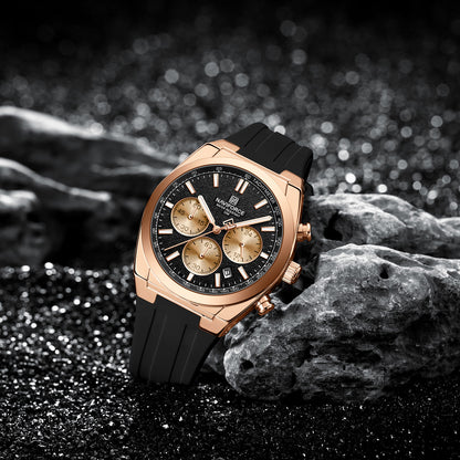 Naviforce Men Silicone Chrono 8080