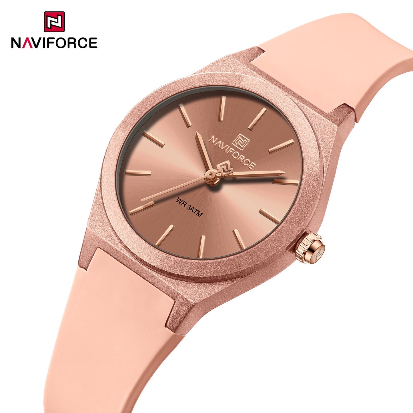 Naviforce Woman Silicone 5056