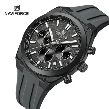 Naviforce Men Silicone Chrono 8080