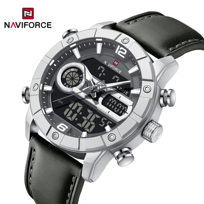 Naviforce Men Leather Double 9263