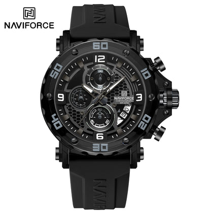 Naviforce Men Silicone Chrono 7123