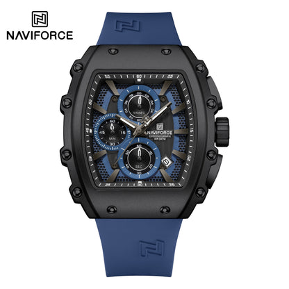 Naviforce Men Silicone Chrono 8070