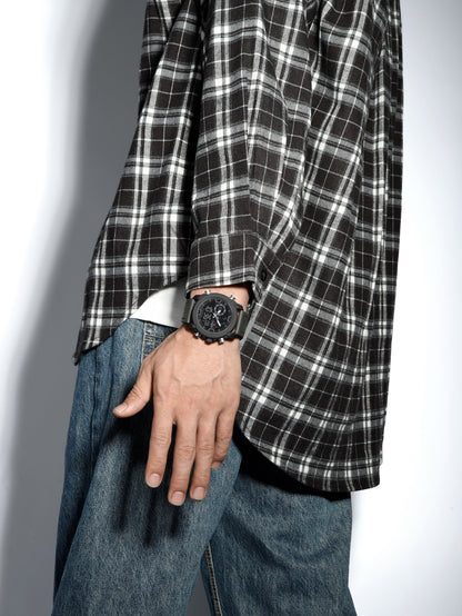 Naviforce Men Leather Double 9261