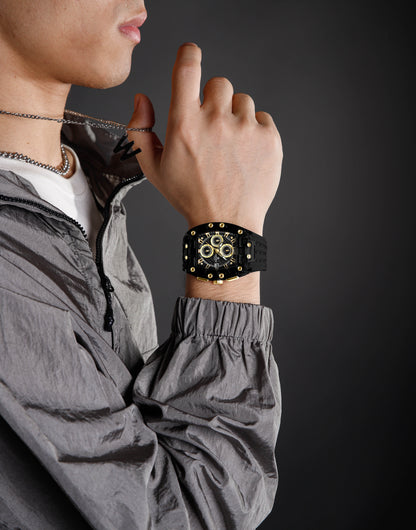 Naviforce Men Silicone Chrono 7105