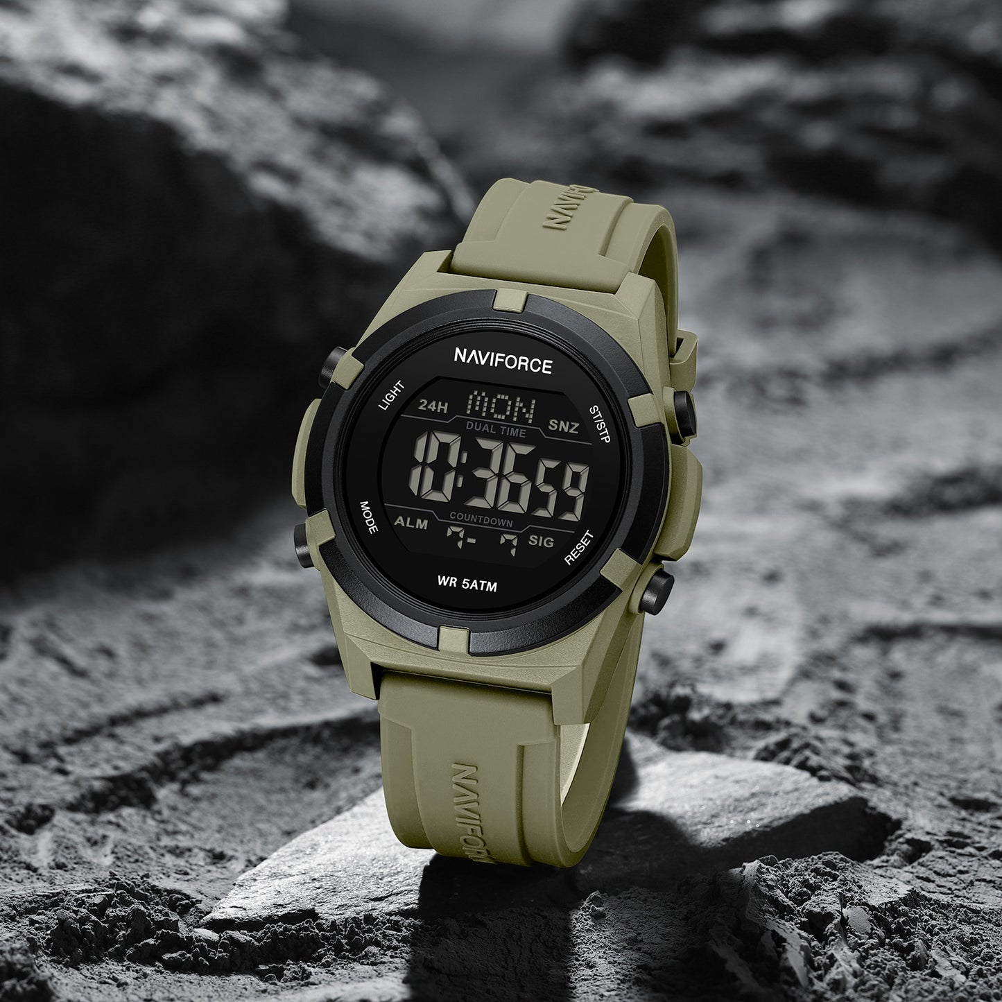 Naviforce Men Silicone 7127