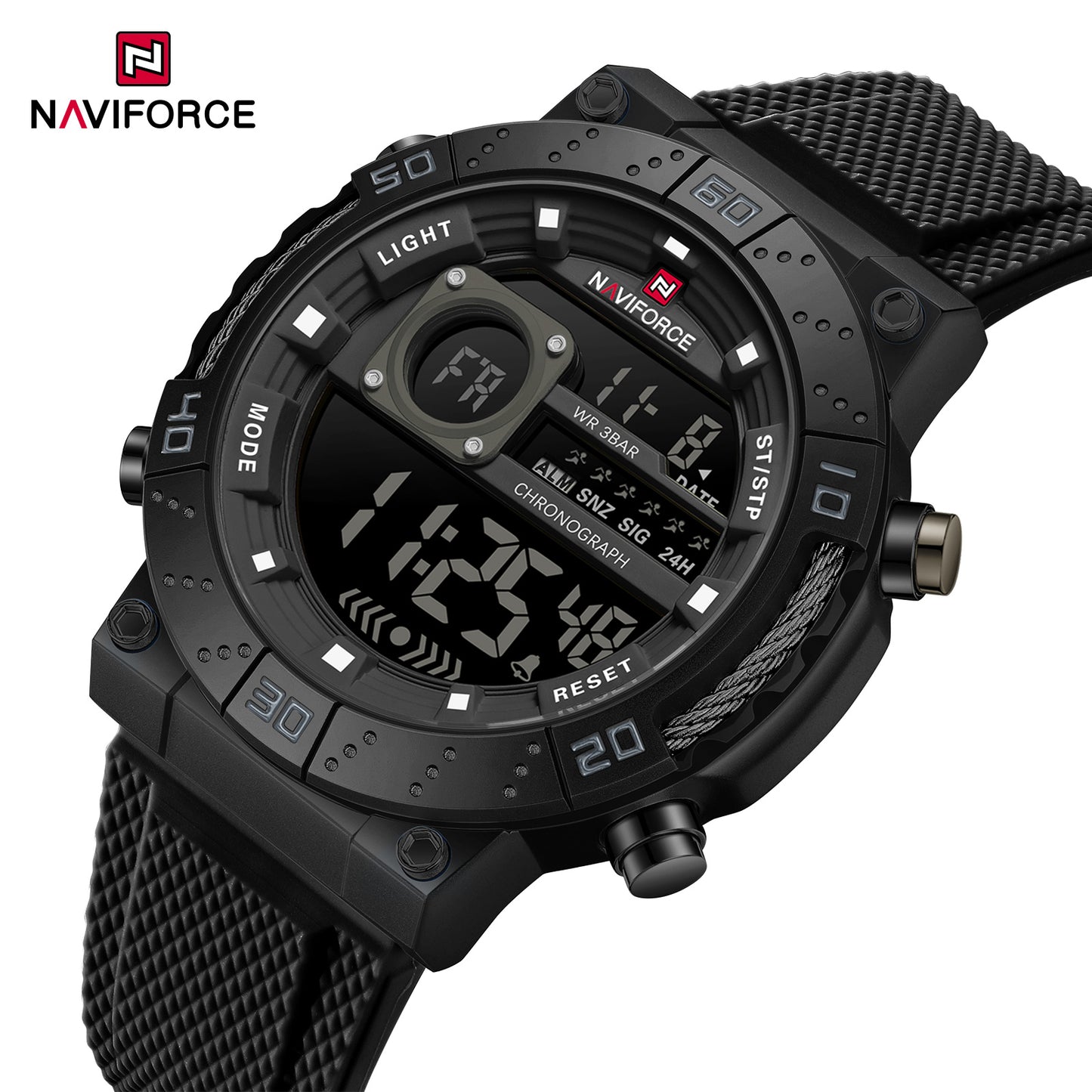 Naviforce Men Silicone 9241