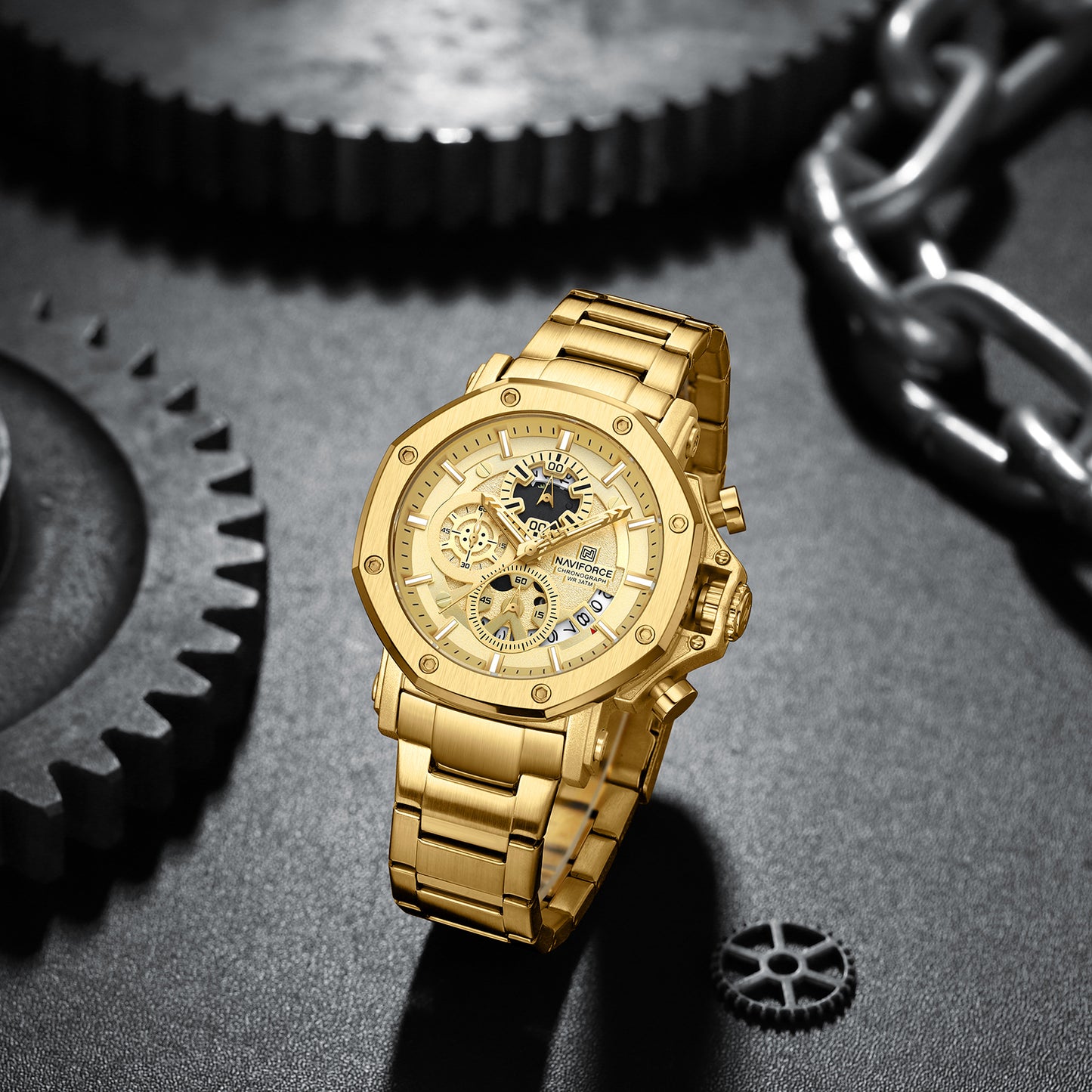 Naviforce Men Chrono 8065