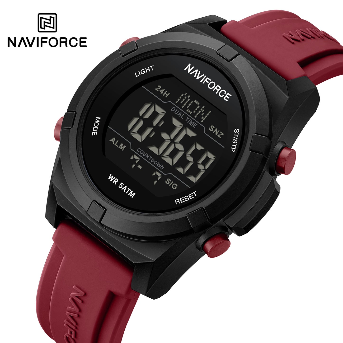 Naviforce Men Silicone 7127