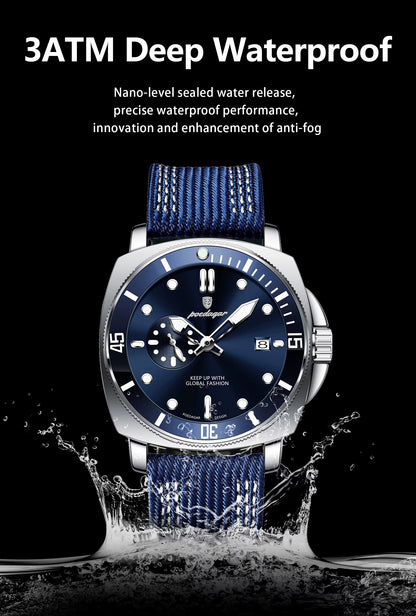 Poedagar Chrono Leather 873