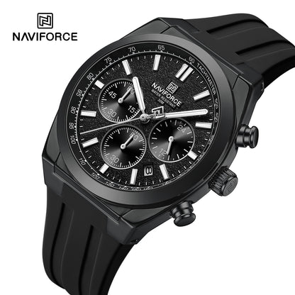 Naviforce Men Silicone Chrono 8080