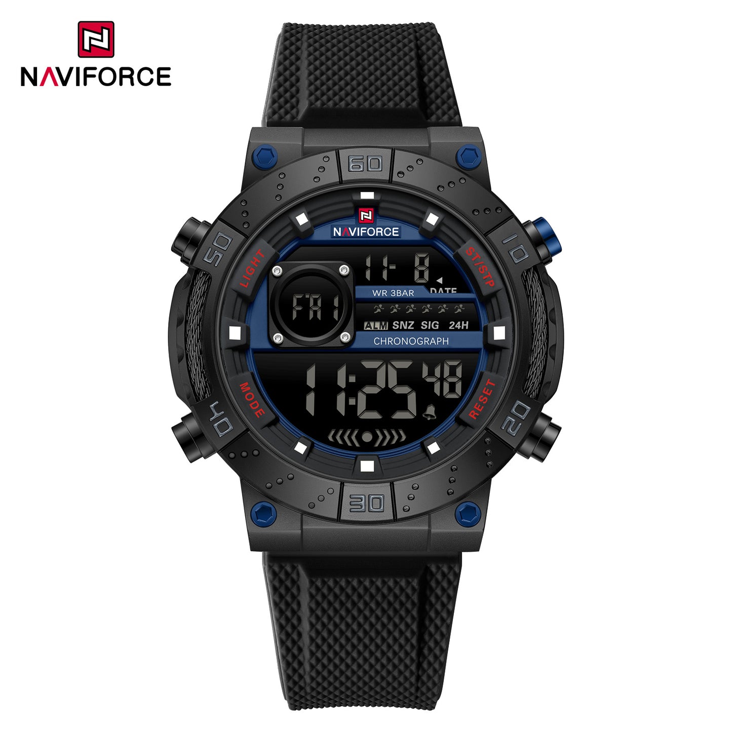 Naviforce Men Silicone 9241