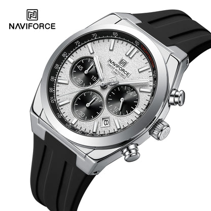 Naviforce Men Silicone Chrono 8080