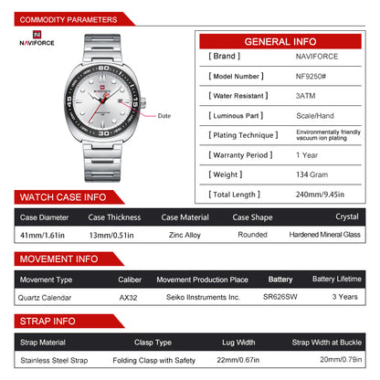 Naviforce Men 9250