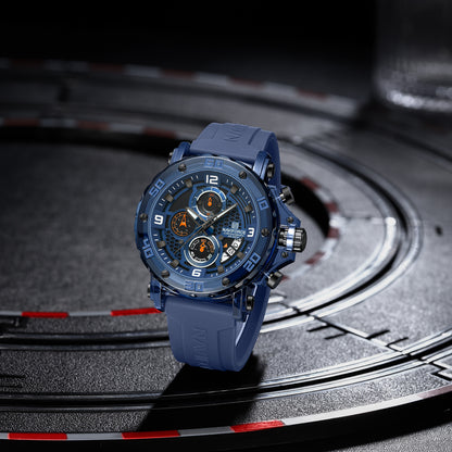Naviforce Men Silicone Chrono 7123