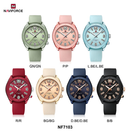 Naviforce Woman Silicone 7103