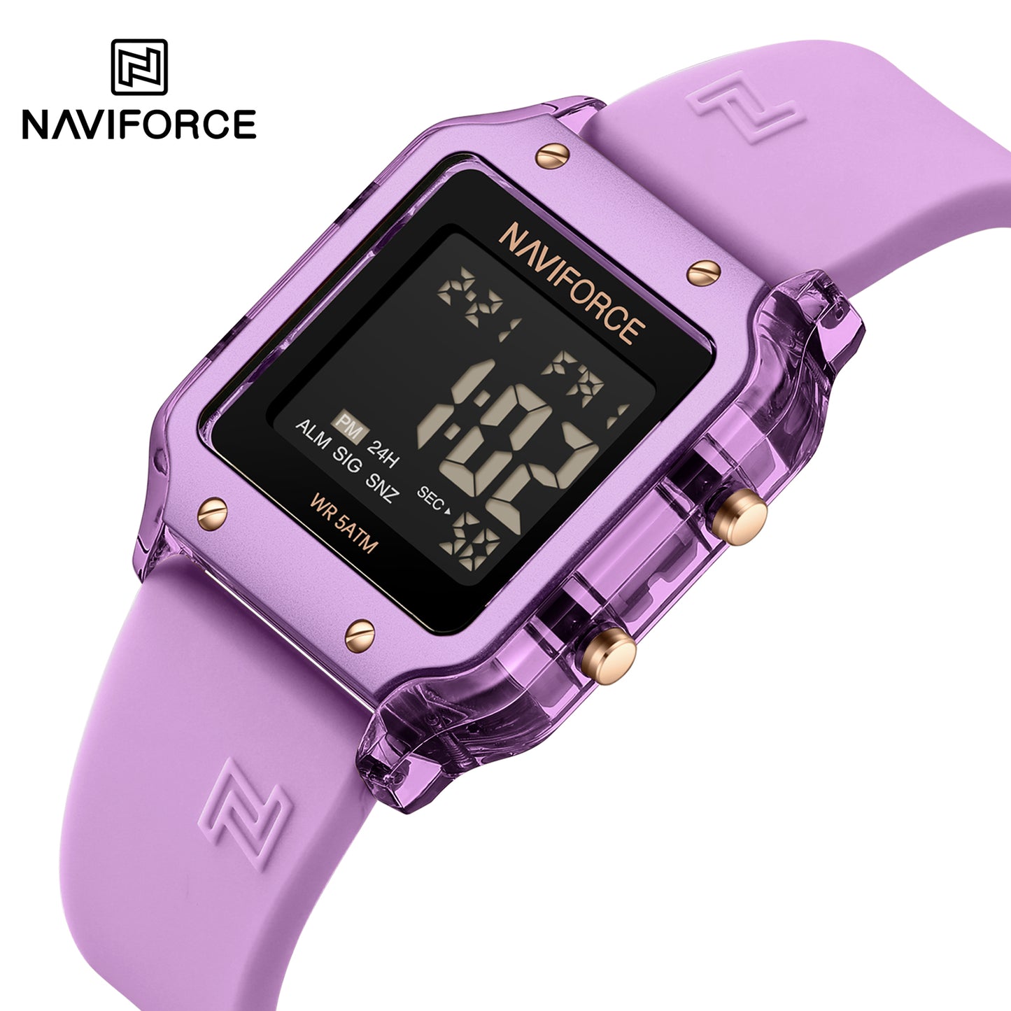 Naviforce Woman Silicone 6105