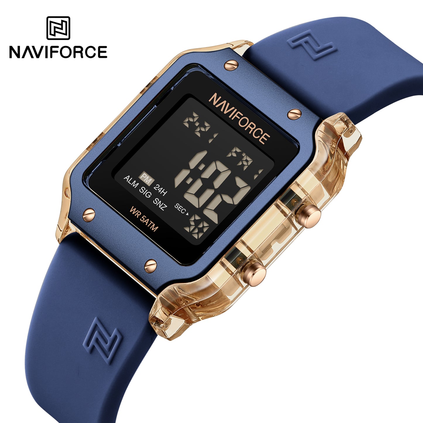 Naviforce Woman Silicone 6105