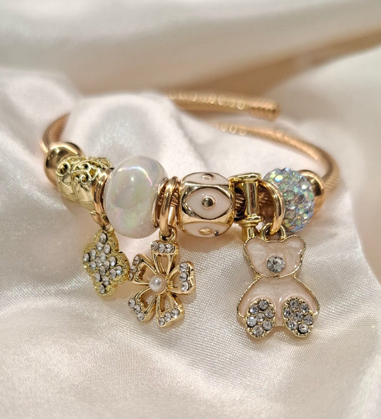 Charm Bangle Bracelet