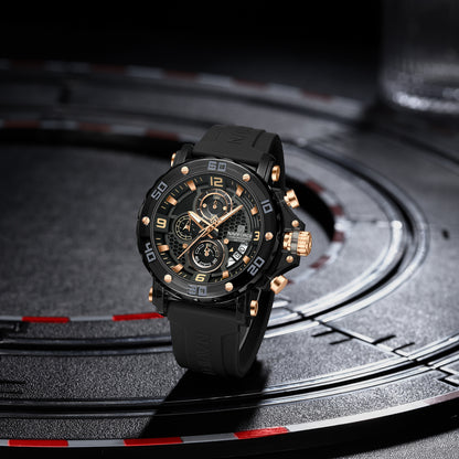 Naviforce Men Silicone Chrono 7123