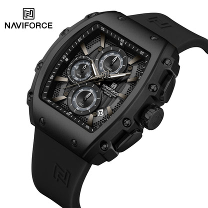 Naviforce Men Silicone Chrono 8070