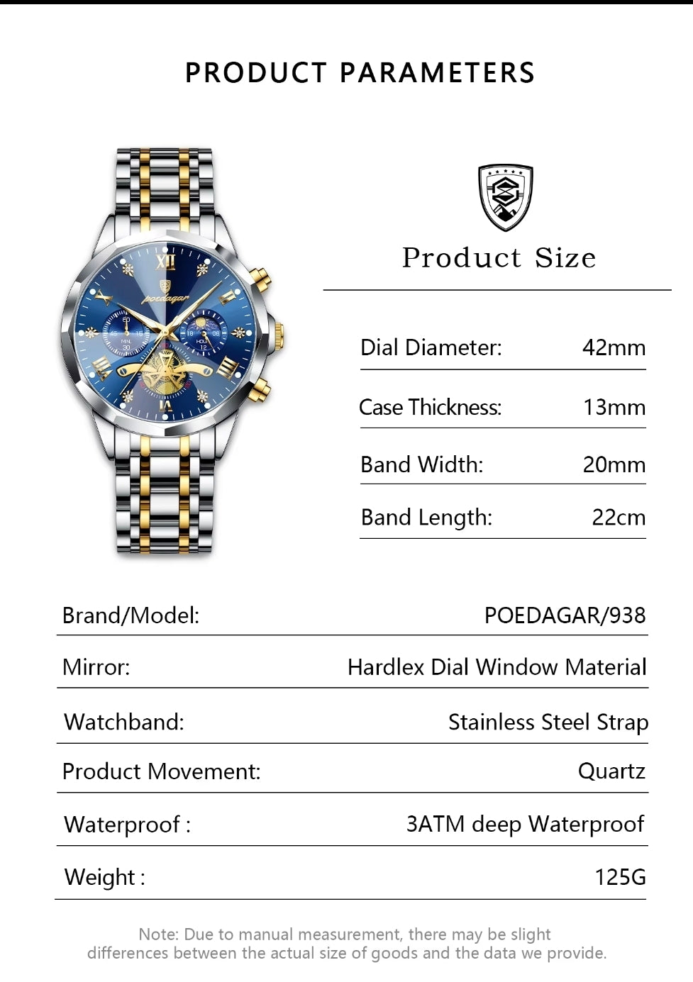 Poedagar Chrono 938