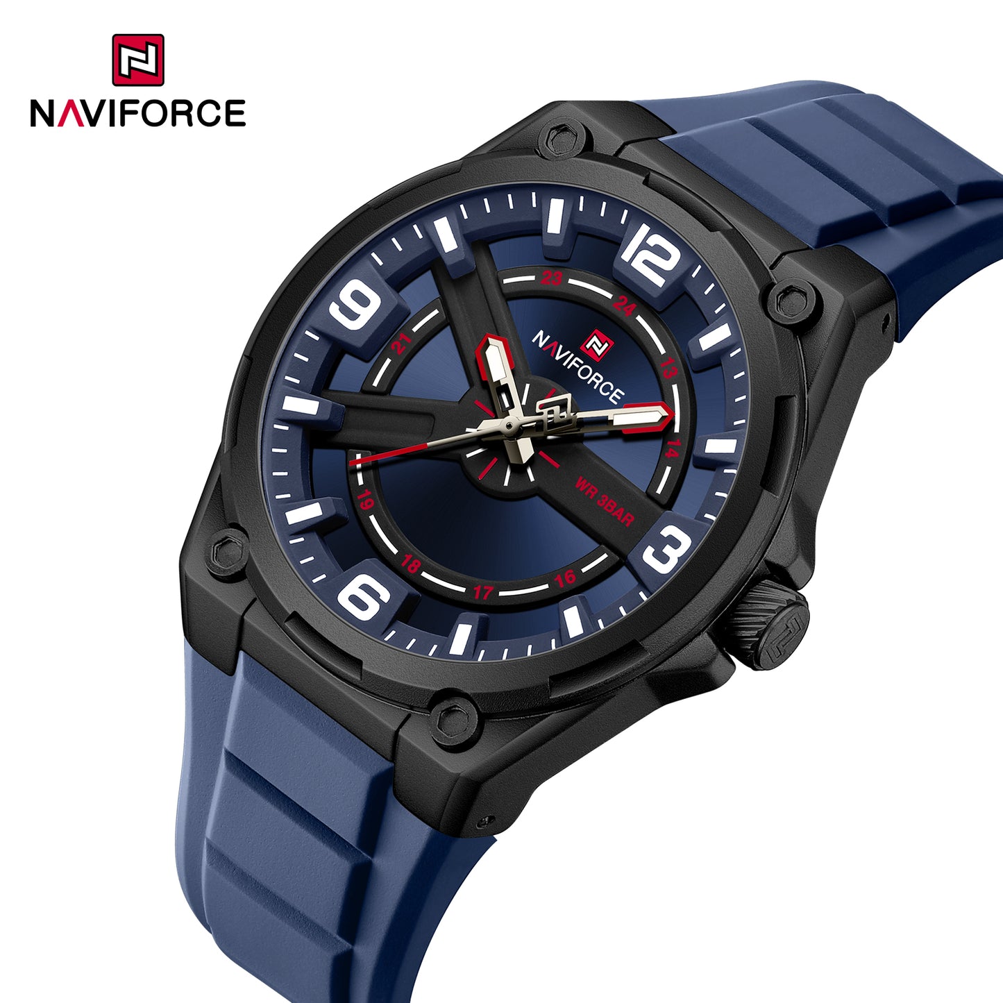 Naviforce Men Silicone 9260