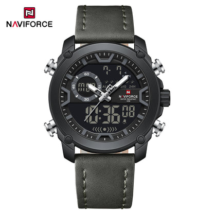 Naviforce Men Leather Double 9261