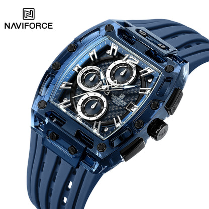 Naviforce Men Silicone Chrono 7105
