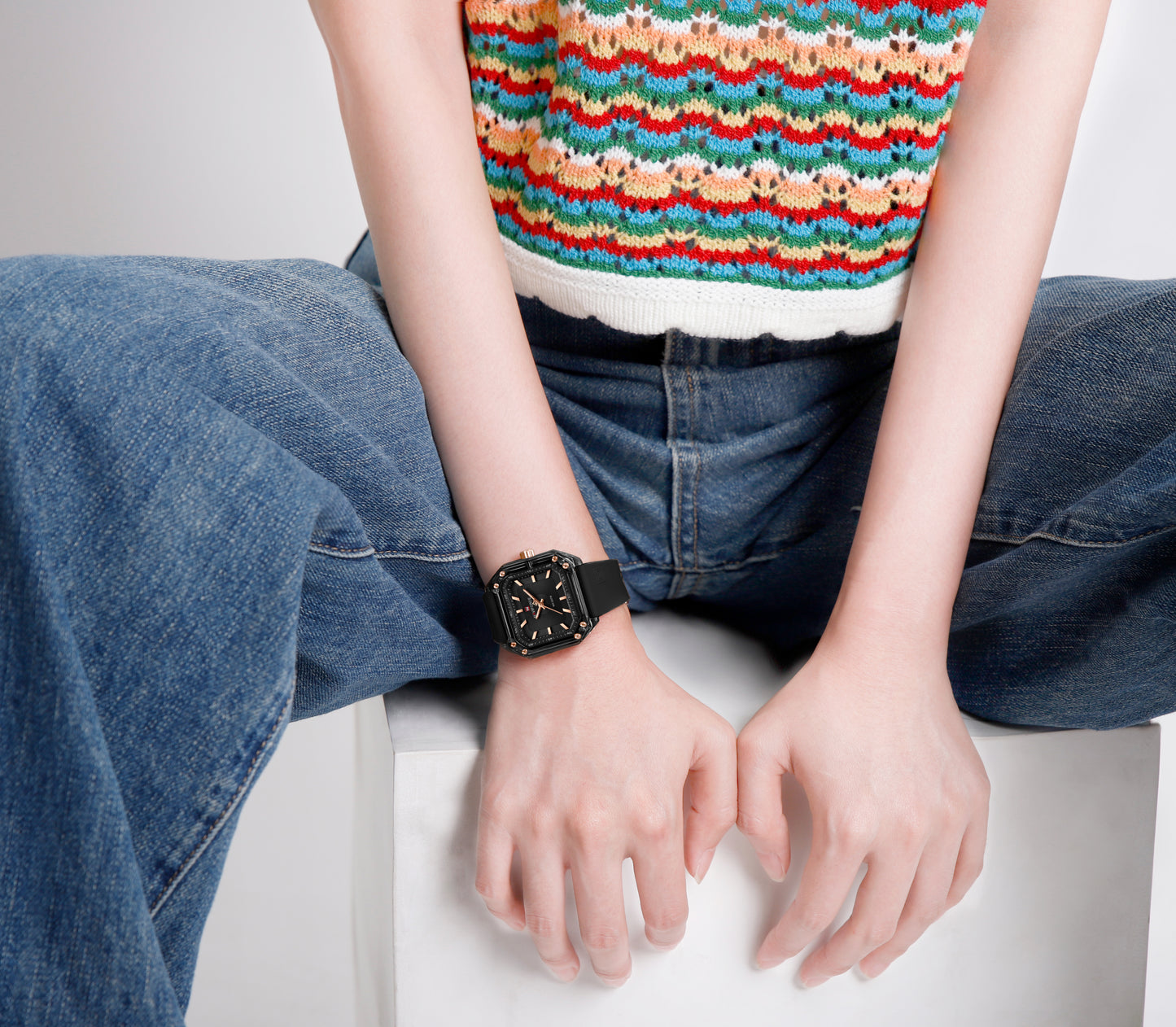 Naviforce Woman Silicone 7106