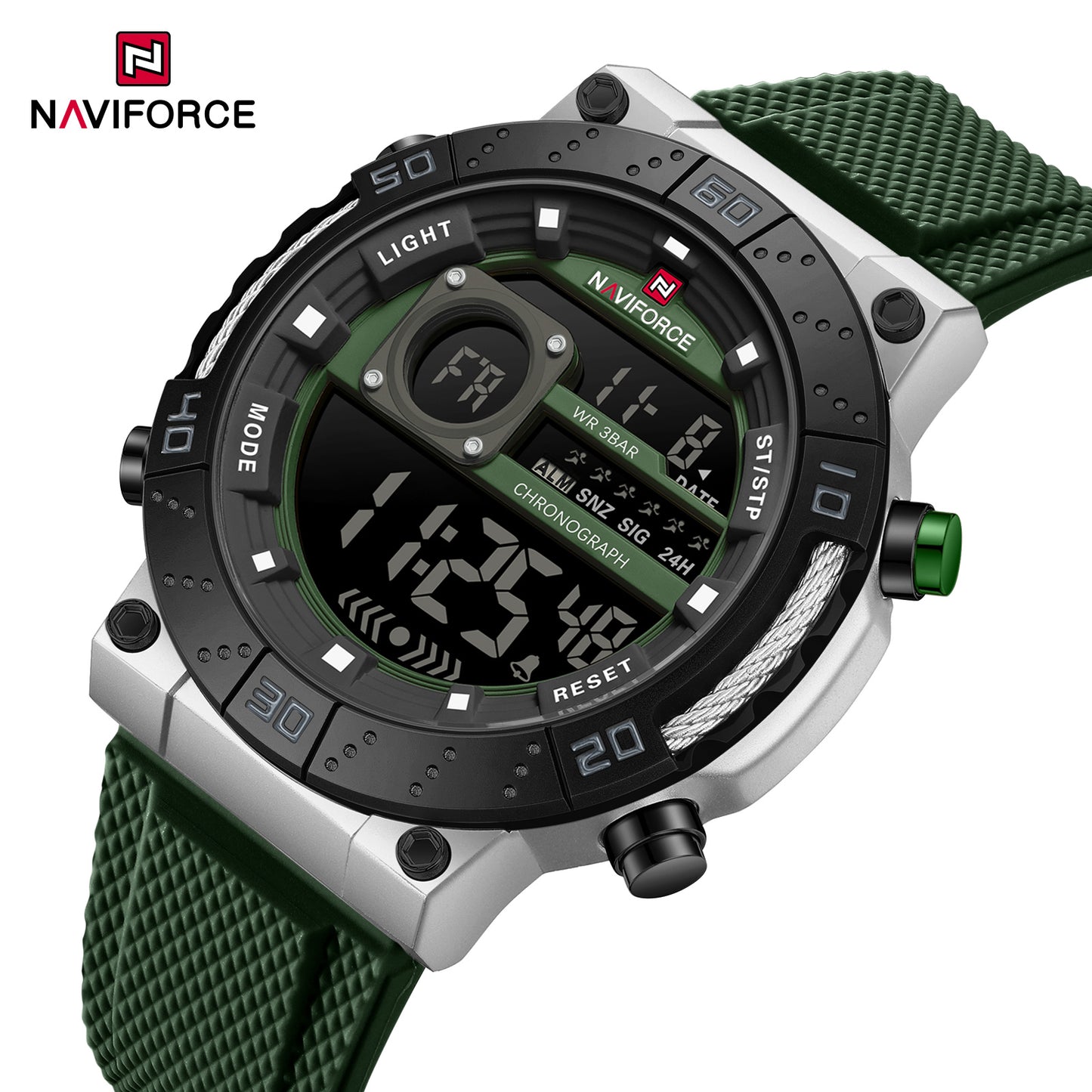 Naviforce Men Silicone 9241