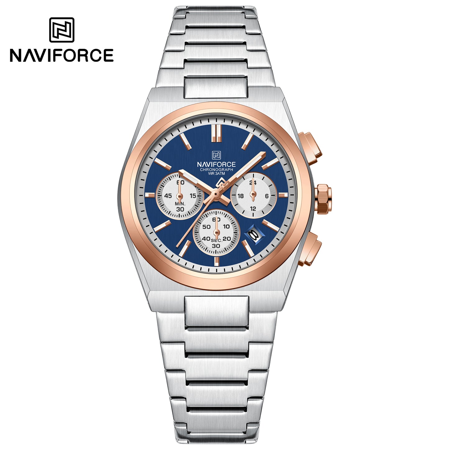 Naviforce Couple Chrono 8048