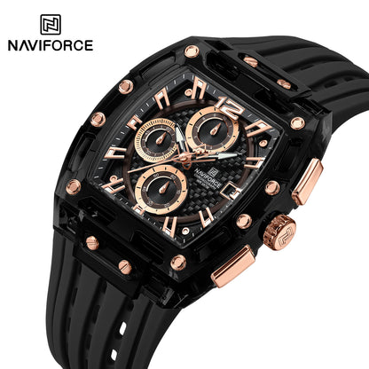 Naviforce Men Silicone Chrono 7105