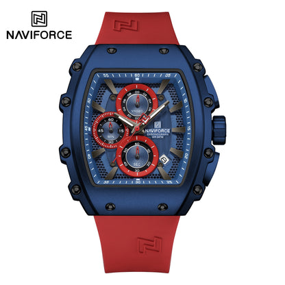 Naviforce Men Silicone Chrono 8070