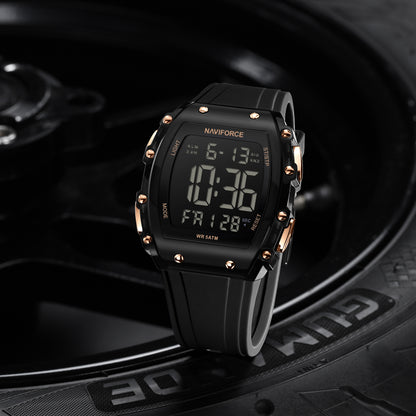 Naviforce Men Silicone 6107