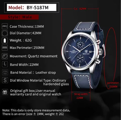 Benyar Quartz Leather 5187