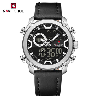 Naviforce Men Leather Double 9261