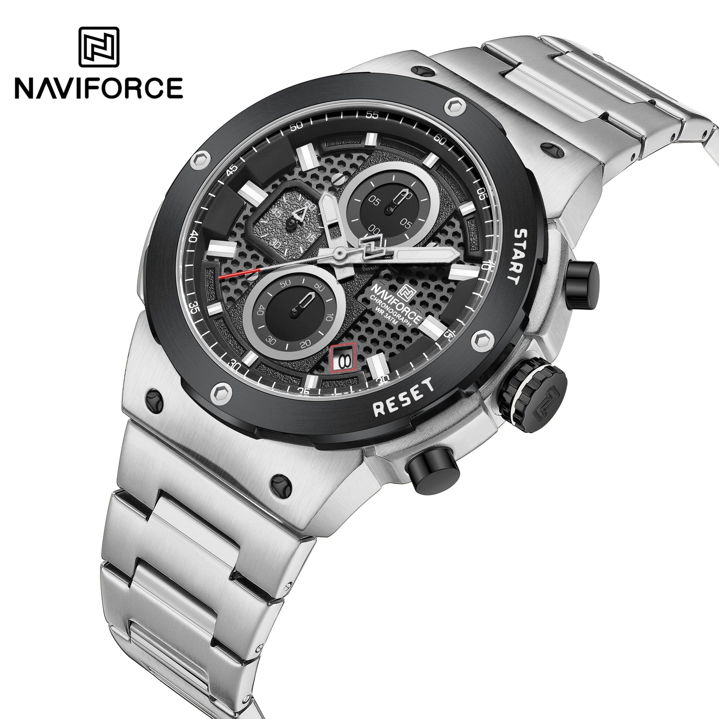 Naviforce Men Chrono 8072