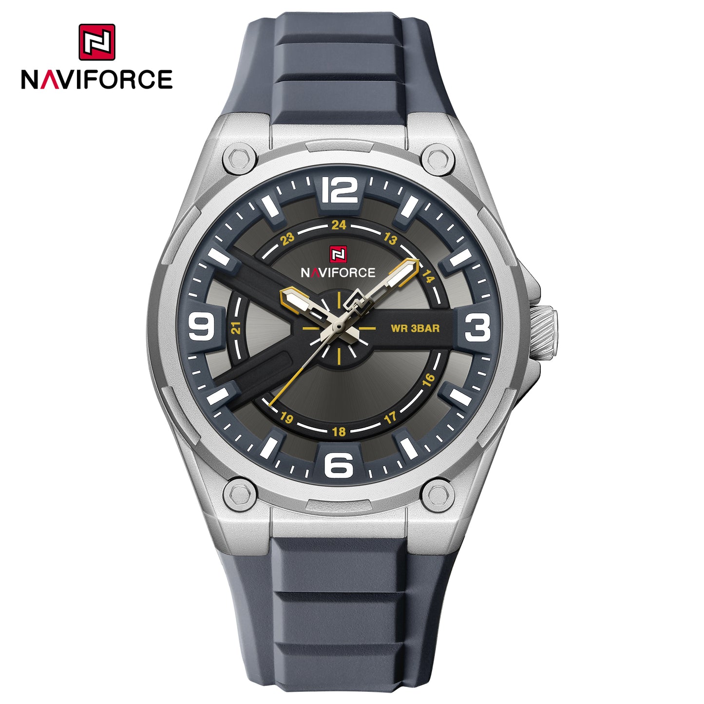Naviforce Men Silicone 9260