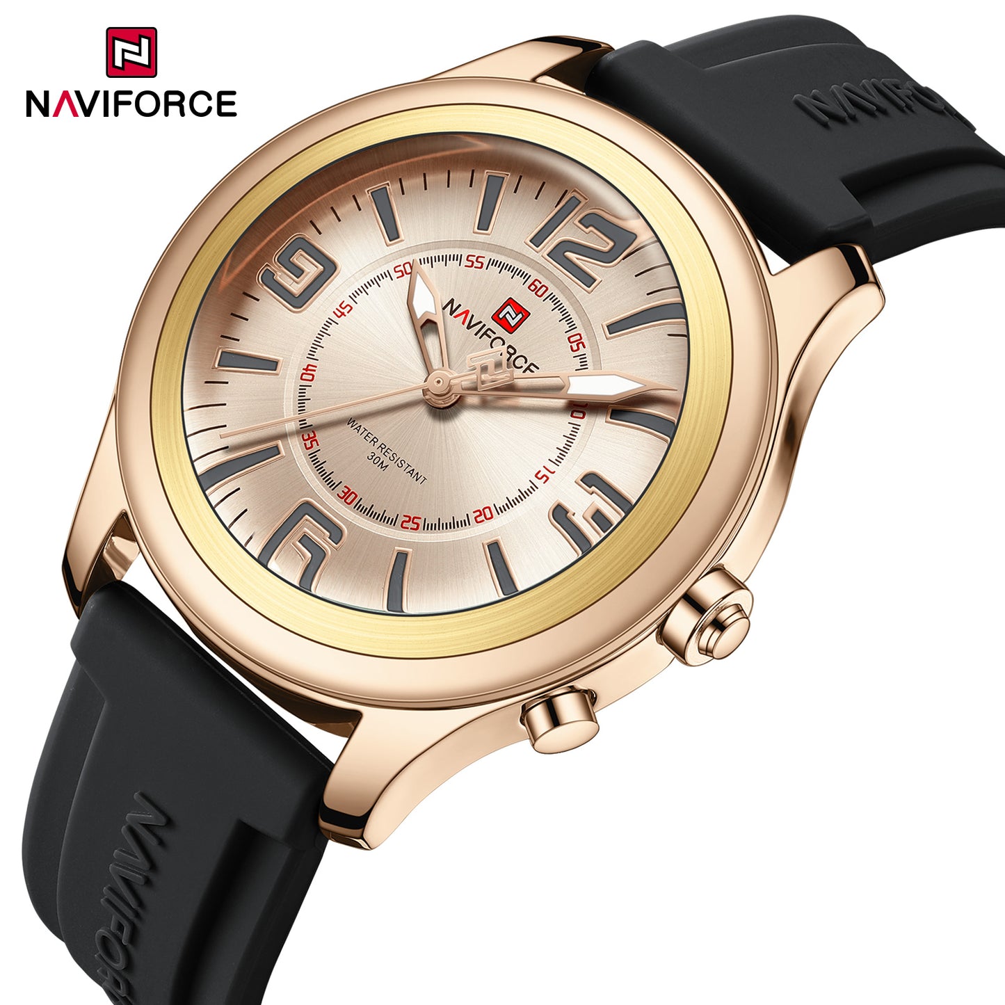 Naviforce Couples Silicone 9256