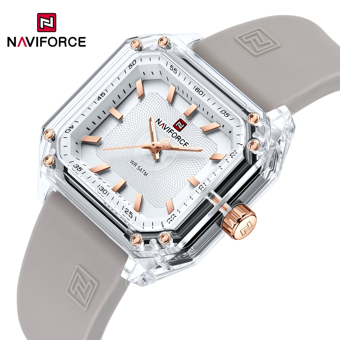 Naviforce Woman Silicone 7106