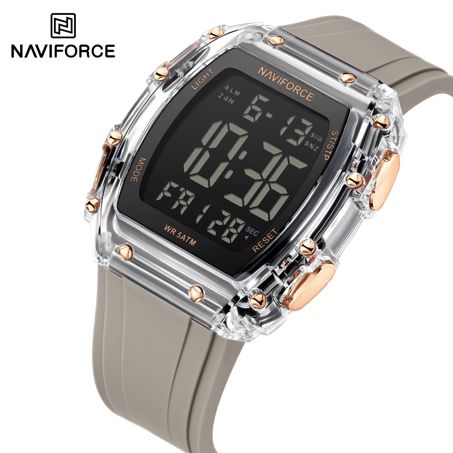 Naviforce Men Silicone 6107