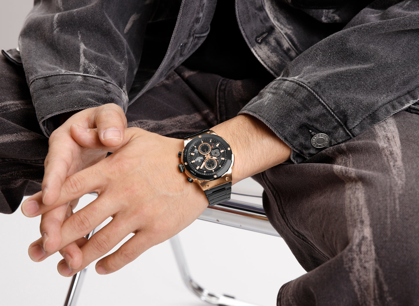 Naviforce Men Chrono 8072