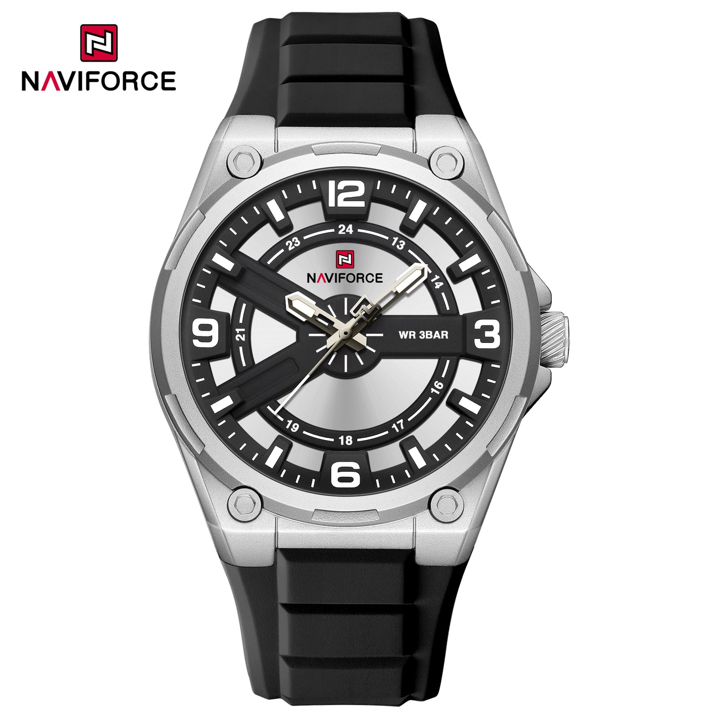 Naviforce Men Silicone 9260
